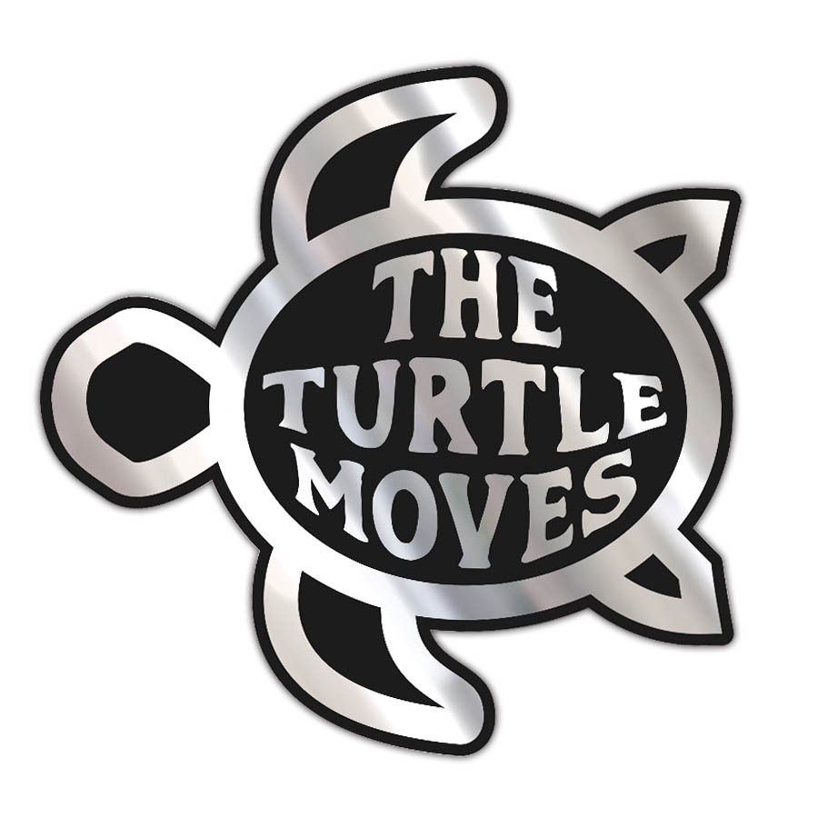The Turtle Moves Sticker