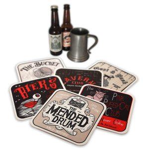 Discworld Beermats - Inns & Taverns