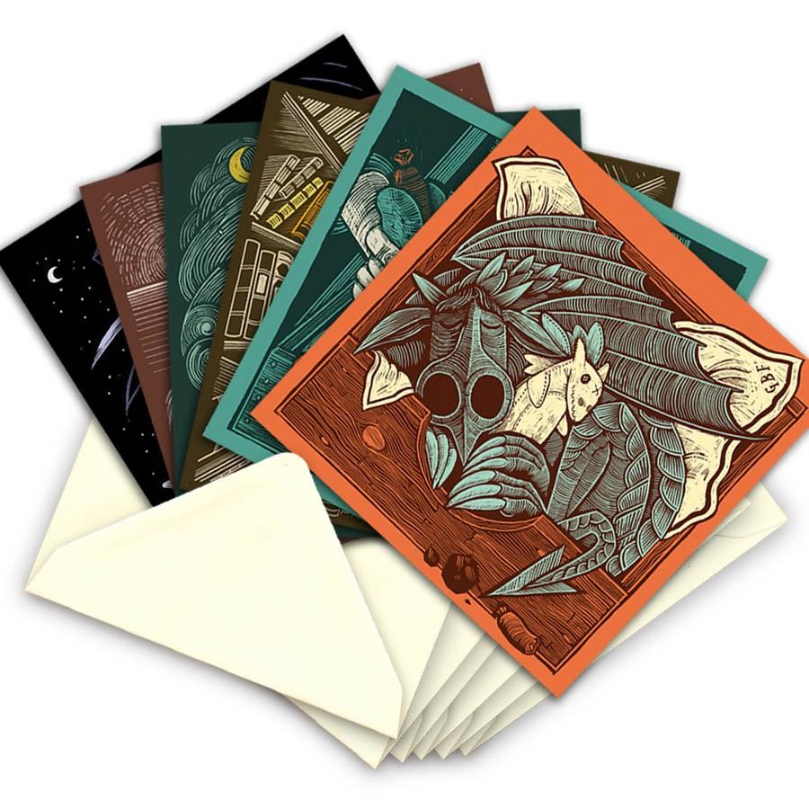 Discworld Greeting Cards - Set of 6