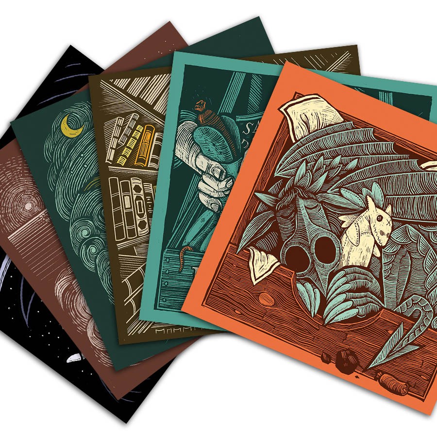 Discworld Greeting Cards - Set of 6