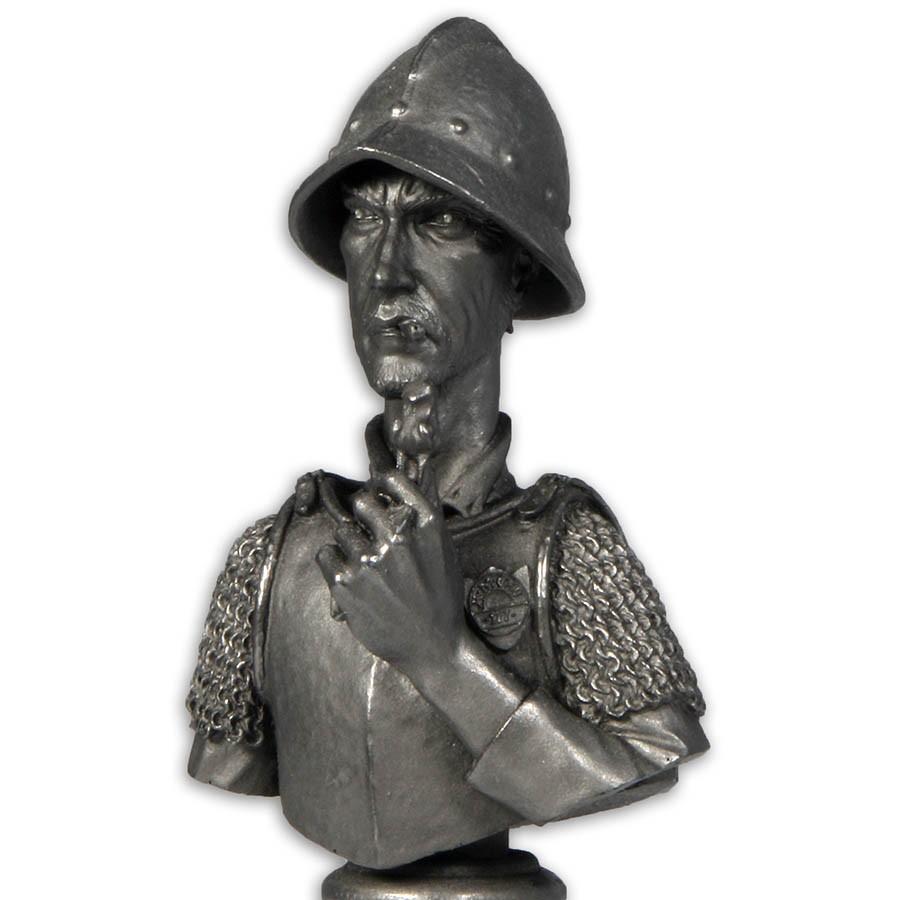 Vimes Bust - Metal Finish