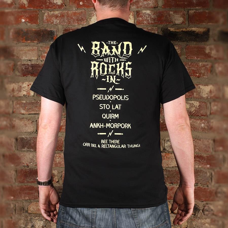 The Band With Rocks In T-Shirt