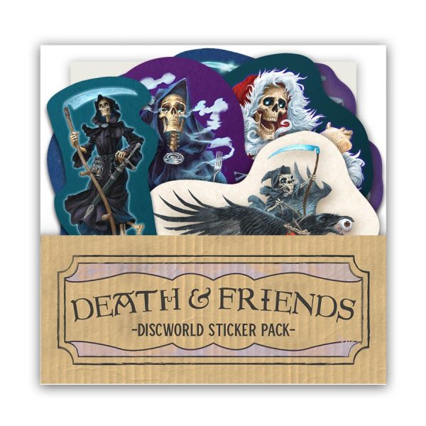 Death & Friends - Discworld Sticker Pack