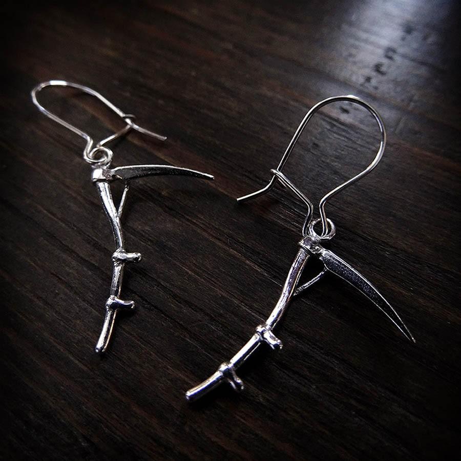 Scythe Earrings