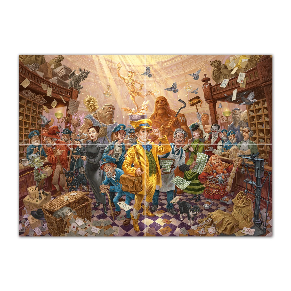 The Ankh-Morpork Post Office Jigsaw Puzzle