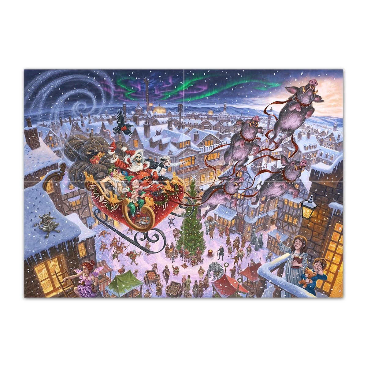 'Twas the Night Before Hogswatch Jigsaw Puzzle