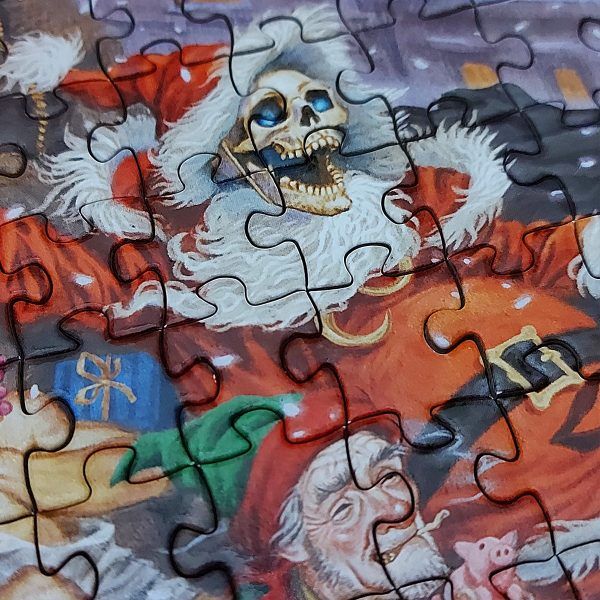 'Twas the Night Before Hogswatch Jigsaw Puzzle