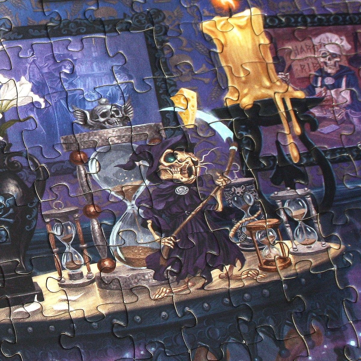 Death's Study Jigsaw Puzzle