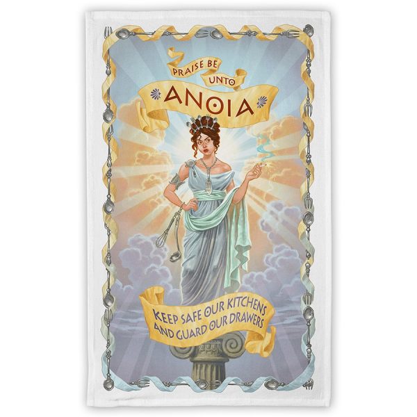Goddess Anoia Tea Towel - new design!!