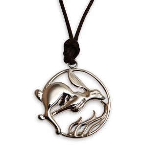 Hare Though Flame Necklace