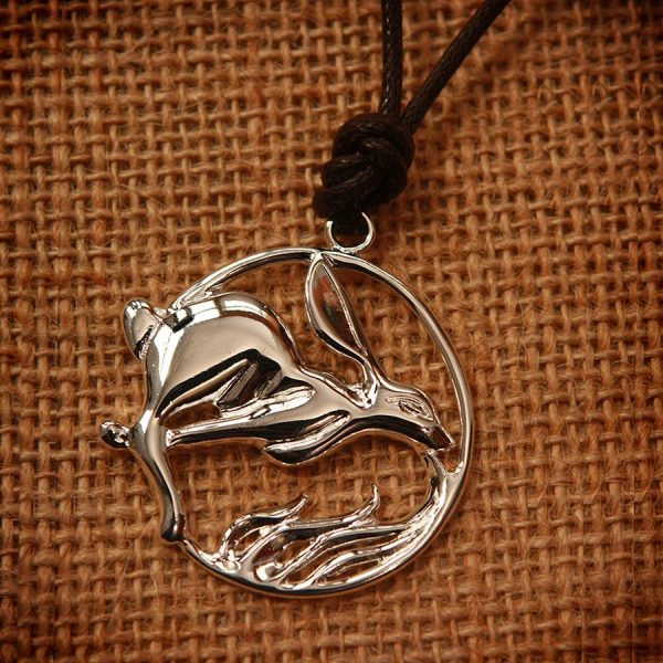 Hare Though Flame Necklace