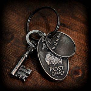 Ankh-Morpork Post Office keyring