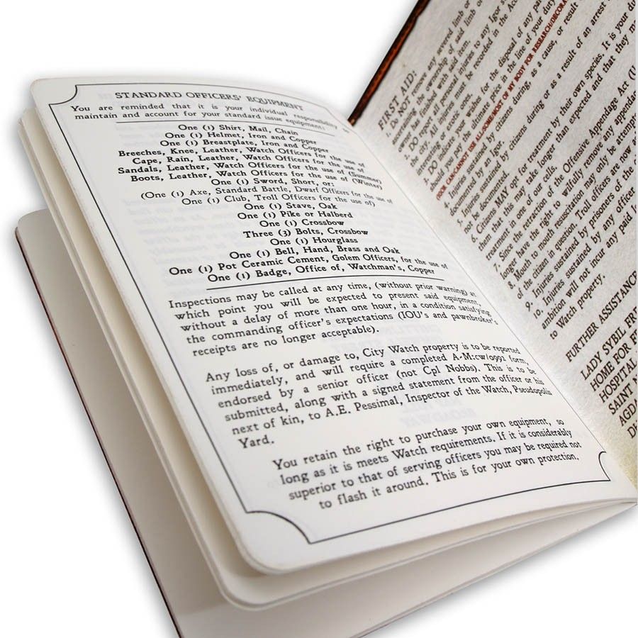 City Watch Pocket Notebook