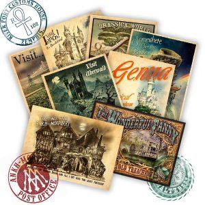 Discworld Postcards