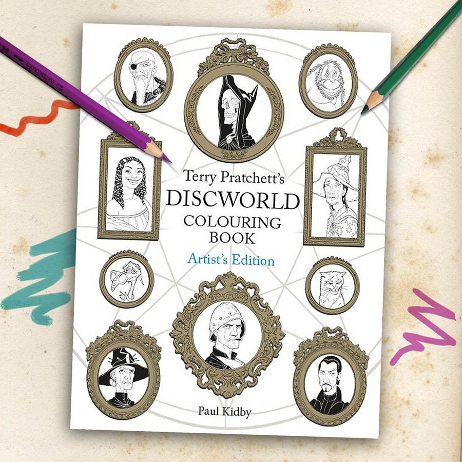 The Discworld Colouring Book - Artist's Edition!
