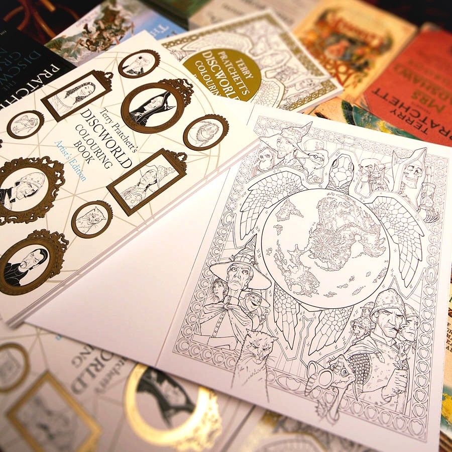 The Discworld Colouring Book - Artist's Edition!