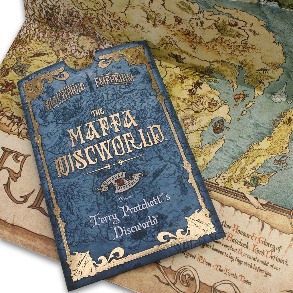 1 Of 12 Terry Pratchett Mappa Discworld Map Great Atuin Sleeve Map Situ 1024x1024