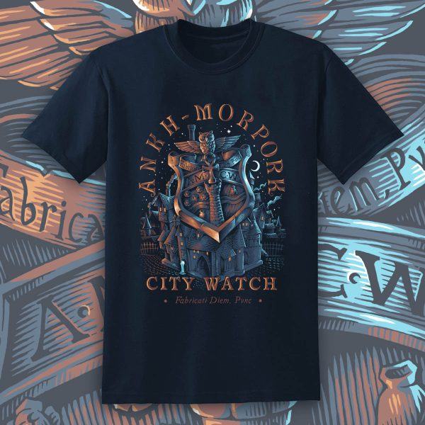 discworld-terry-pratchett-city-watch-badge-vimes-t-shirt-background2