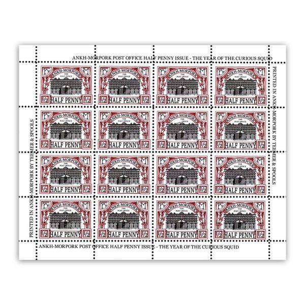 Halfpenny Post Office | Terry Pratchett's Discworld | Stamps